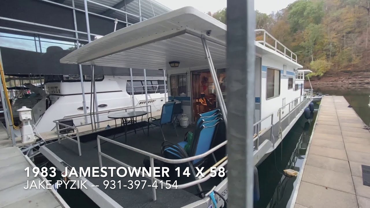 1983 Jamestowner 14 x 58 Houseboat For Sale