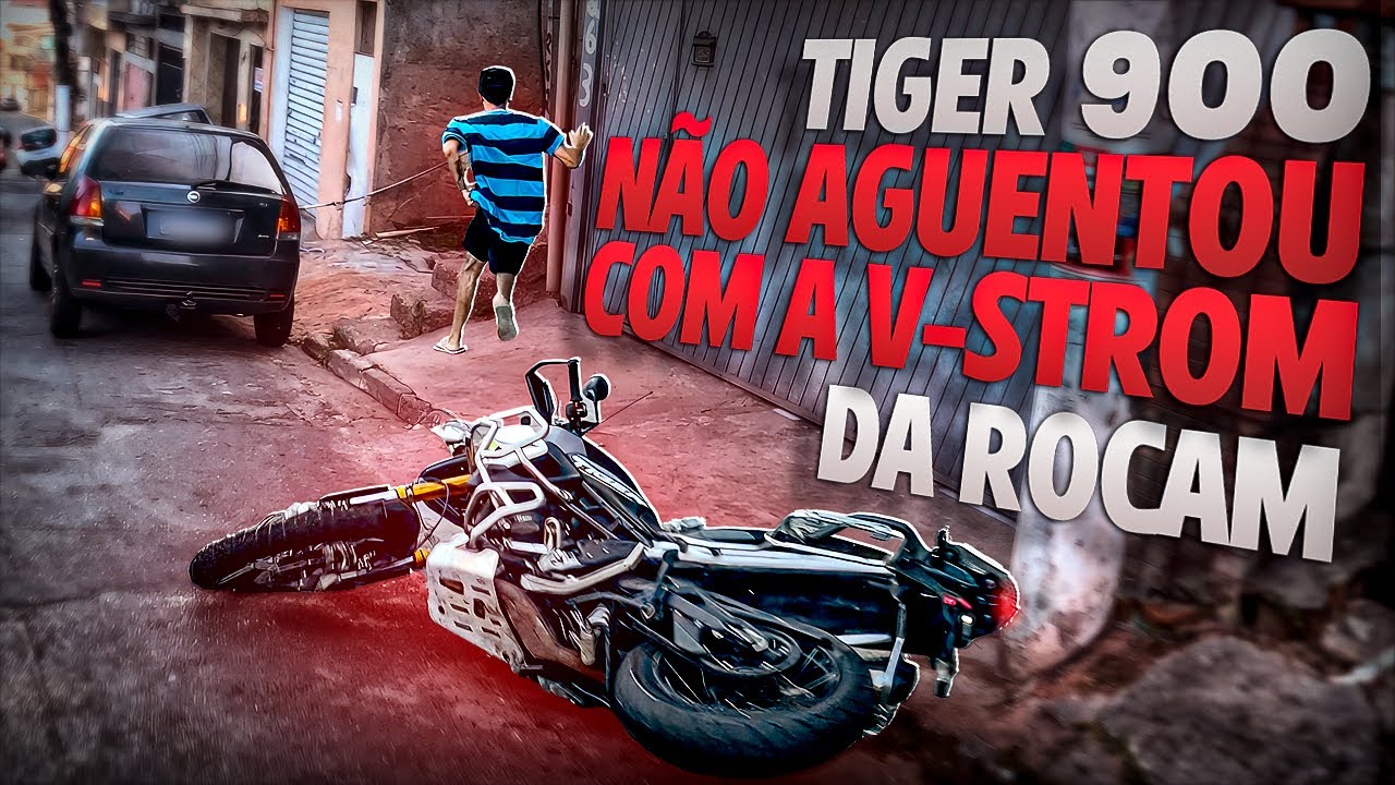 Duas Fugas frustadas e Tiger 900 pro pátio 