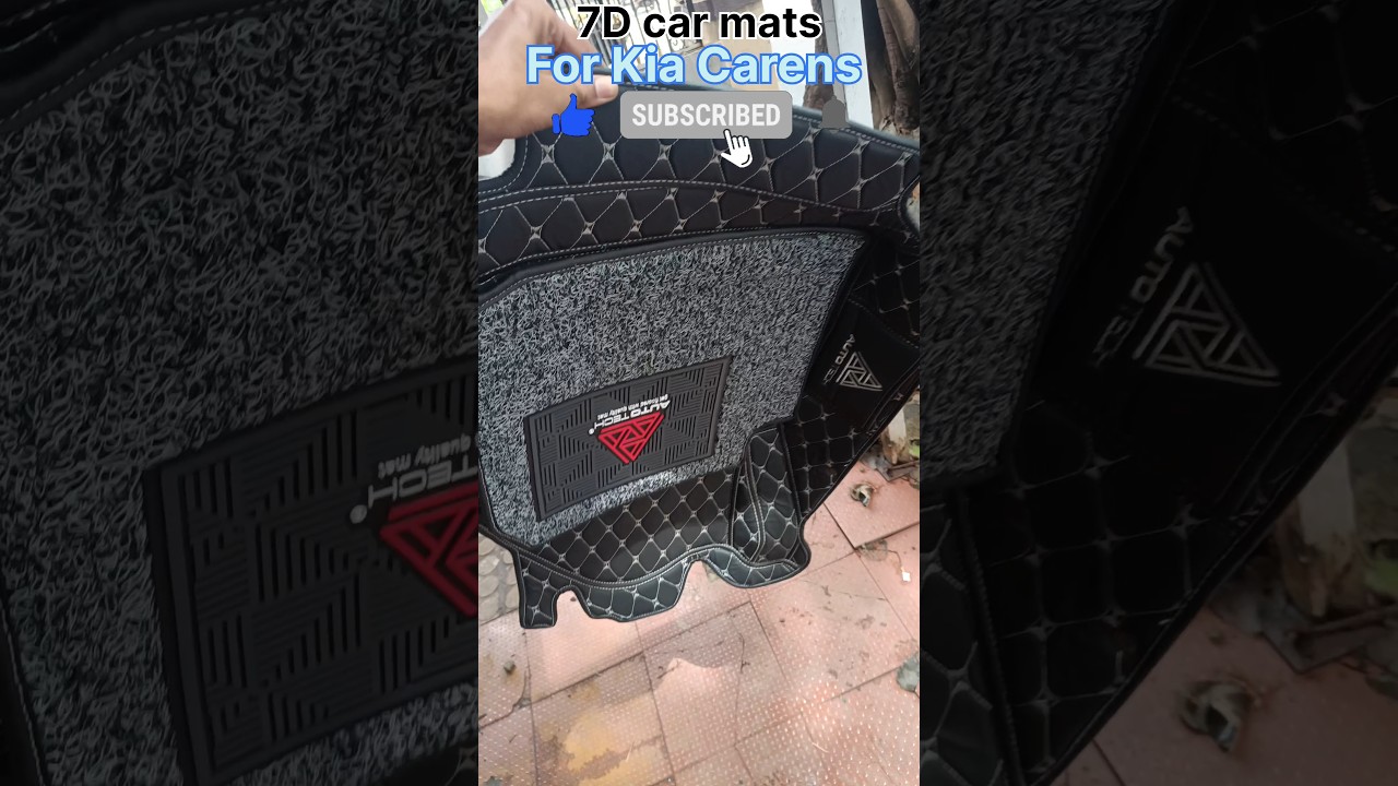 Kia Carens matting 7d #7dmats #matting #kia #mats #shorts #carporium #accessories #carens