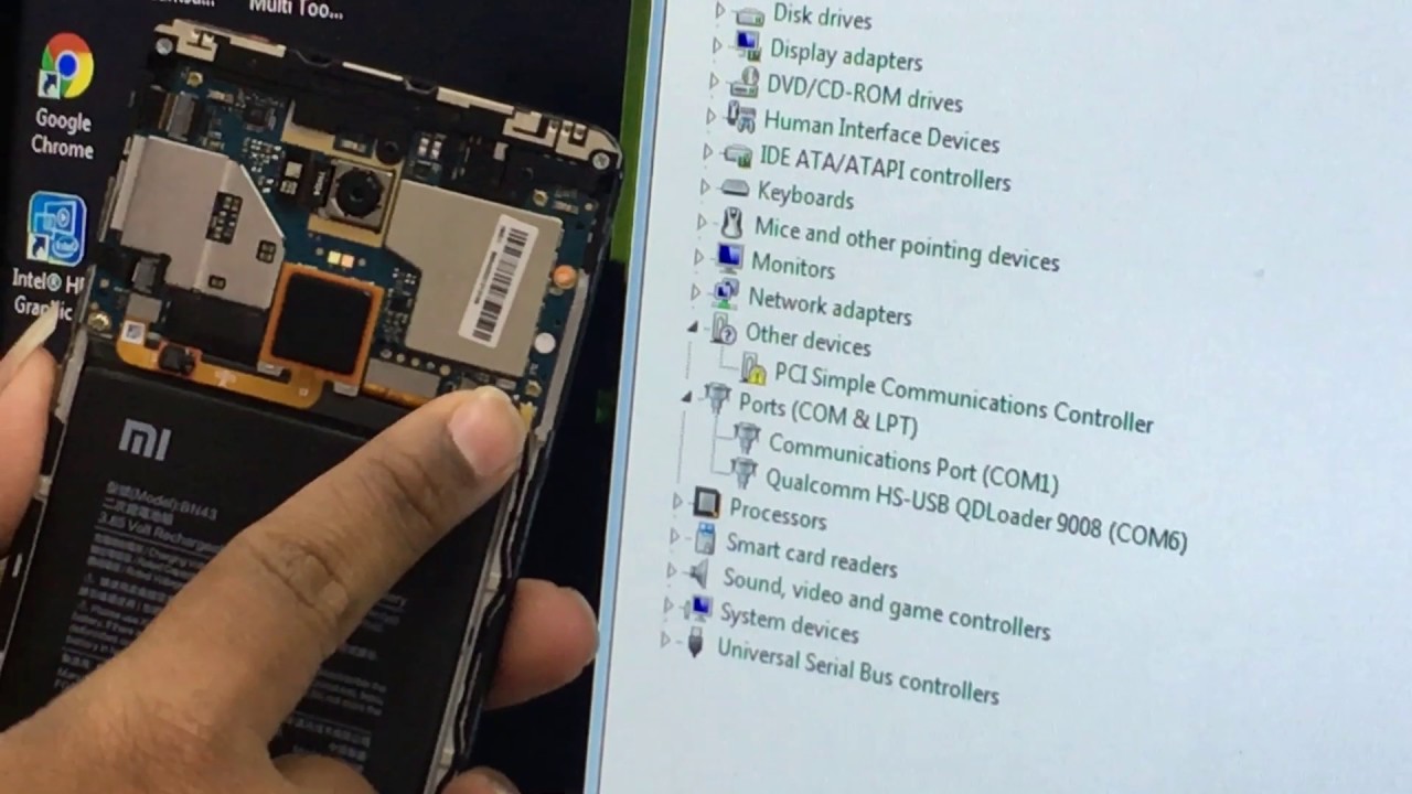 How to Flash Redmi NOTE 4 Qualcomm