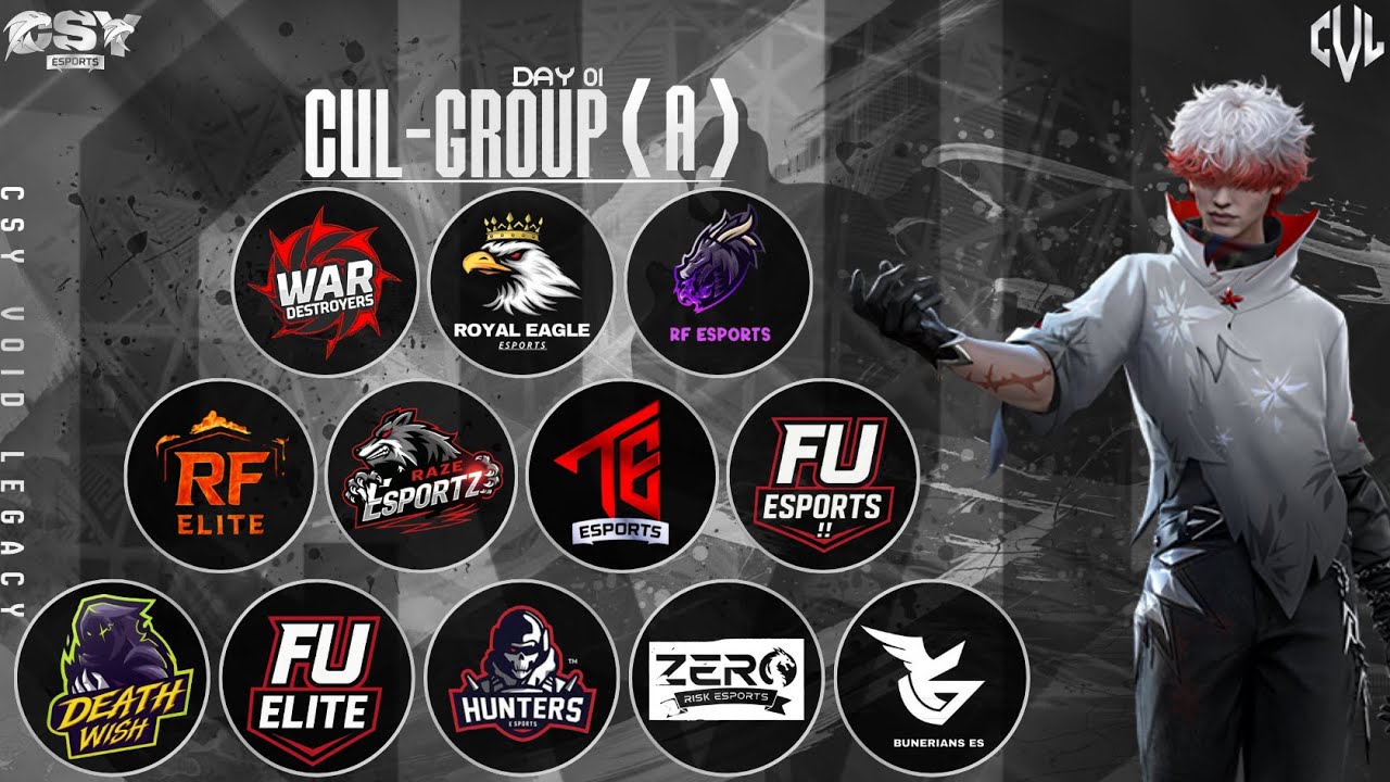 CVL GROUP ( A ) MATCHES 🔥- DAY 1 || CASTER: CSY TALHA || CVL SEASON 2 || ‪@FreeFireEsportsPakistan‬