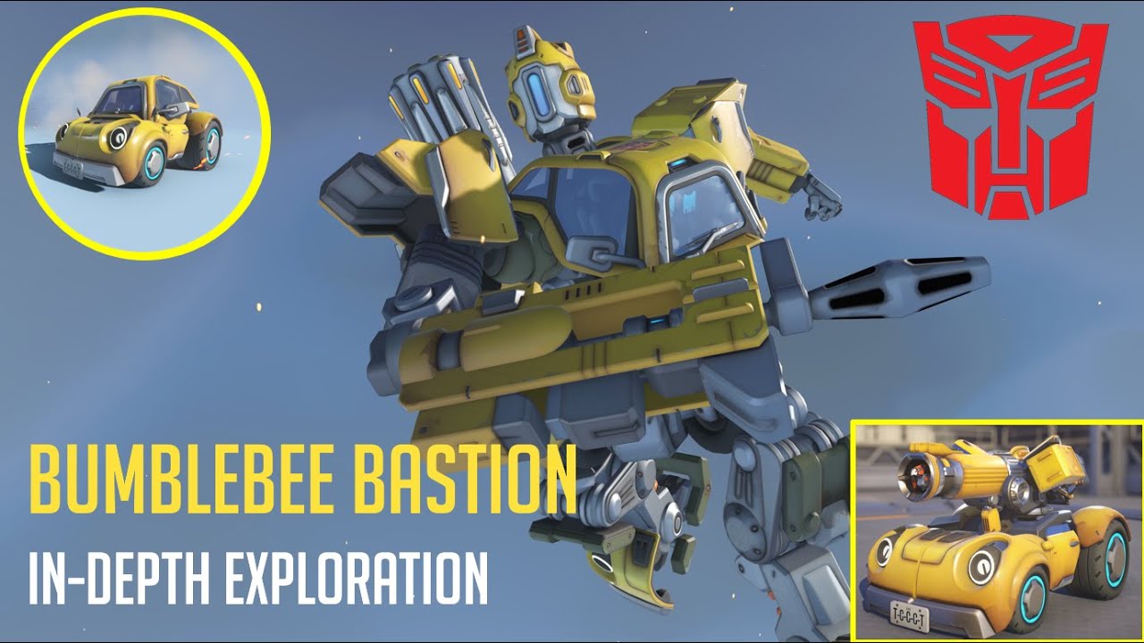 Bumblebee Bastion (1st Person, Emotes, Highlight Intros, Victory Poses, Gold Gun)