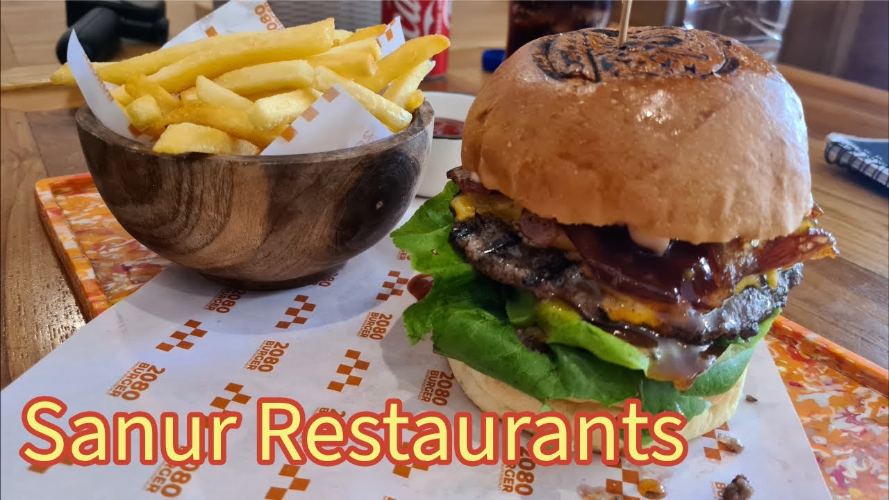 Restaurants in Sanur Bali on Jalan Danau Poso