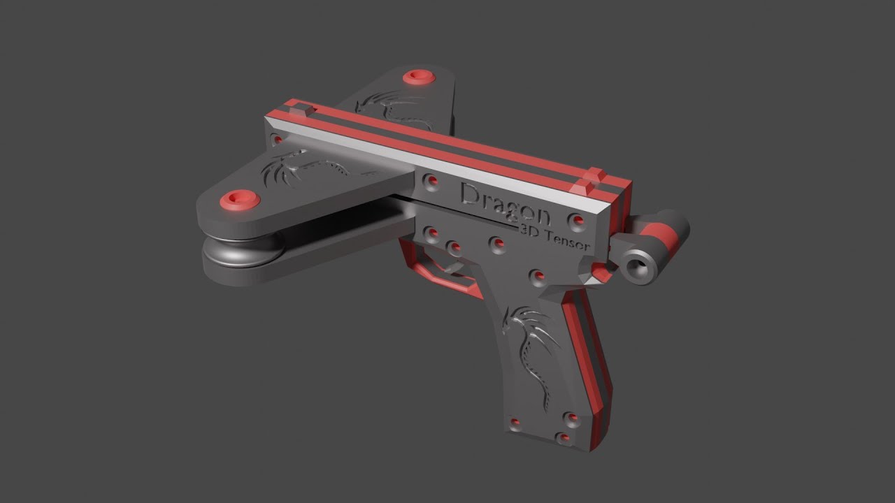 3D printed Crossbow - Dragon