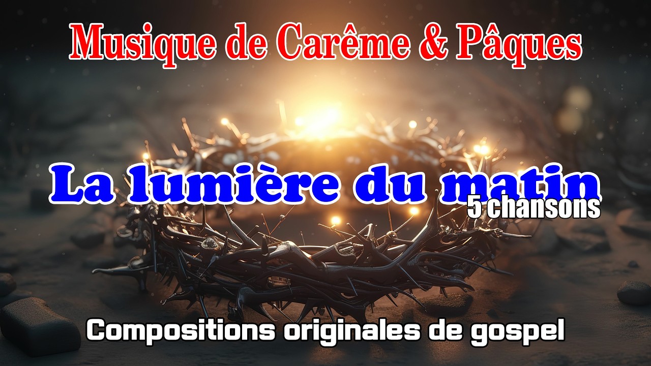 La lumière du matin (5 chansons) | Musique de Carême & Pâques 2026 🙏 Gospel Français Originaux