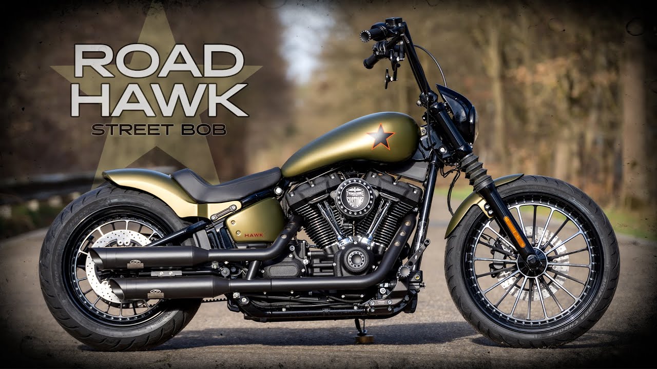 Thunderbike Road Hawk - customized Harley-Davidson Street Bob
