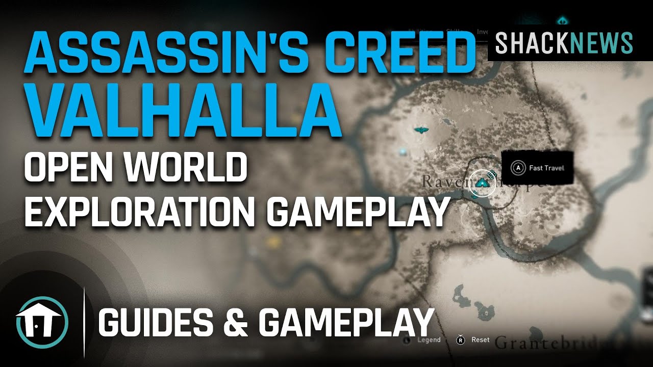 Assassin's Creed Valhalla - Open World Exploration Gameplay
