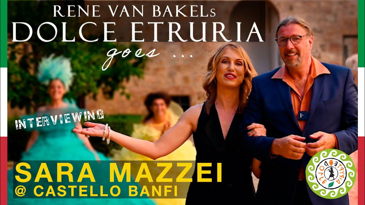 [Interview] Sara Mazzei at Castello Banfi - her best Secrets in Event Creation - DOLCE VITA in Italy