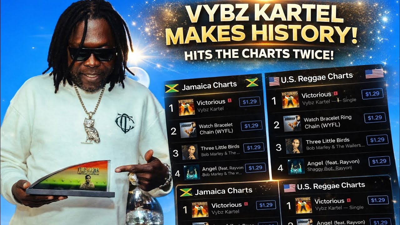Vybz Kartel снова покорил американские чарты | Vybz Kartel полностью контролирует ситуацию