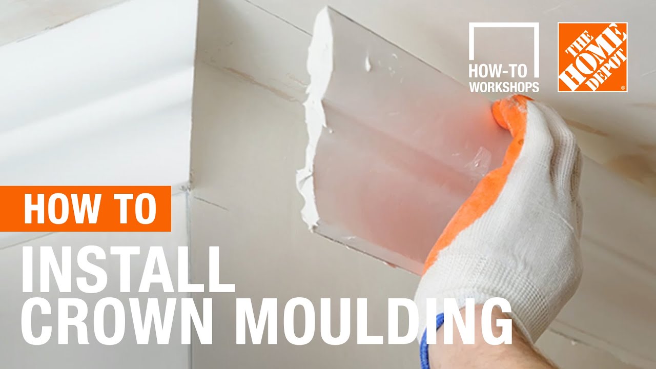 How-To Workshops - How to Install Crown Moulding | The Home Depot