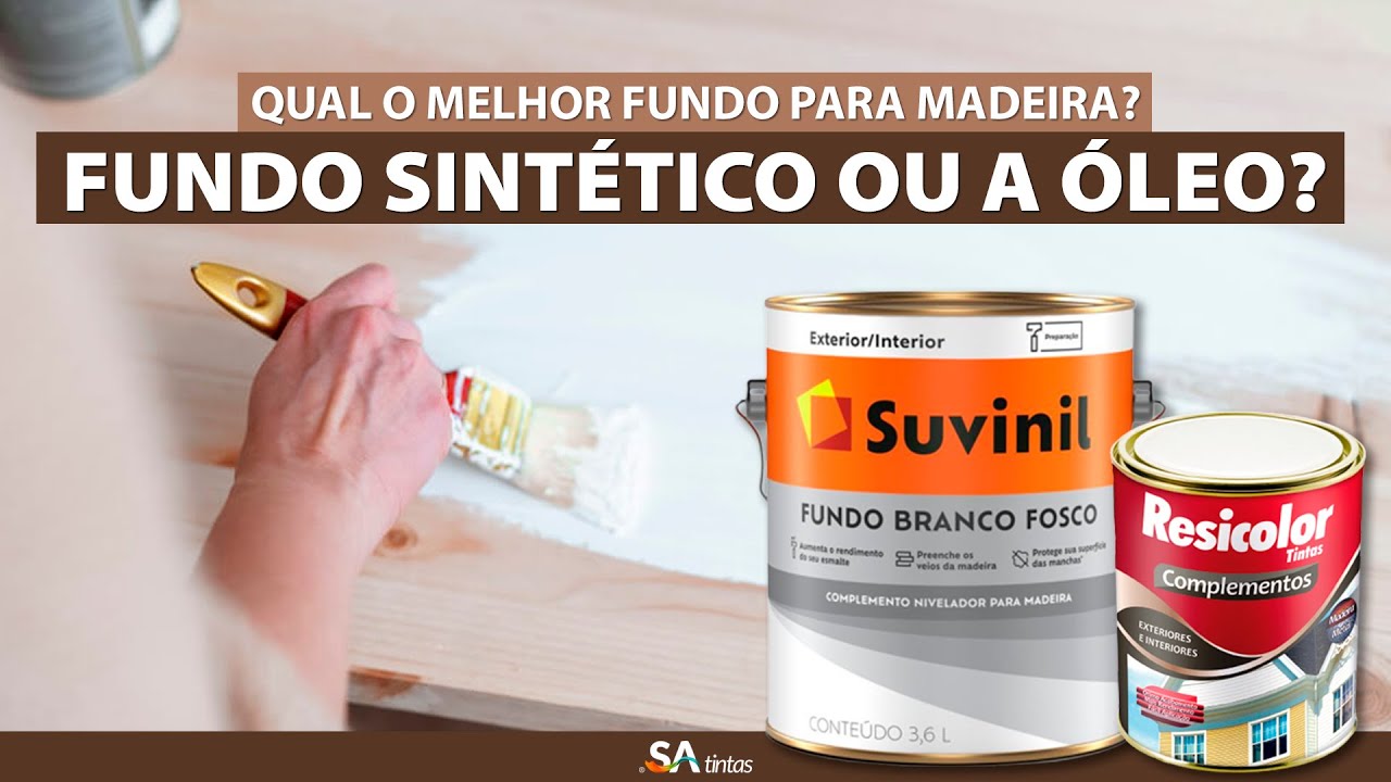 Fundo Óleo X Fundo Sintético Nivelador - Qual é o Melhor? Qual a Diferença - Suvinil - Resicolor