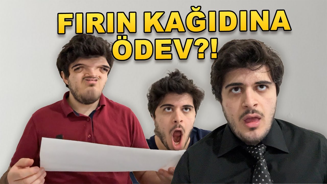 Ödev sunumu! / ÇAYCAN OKULU