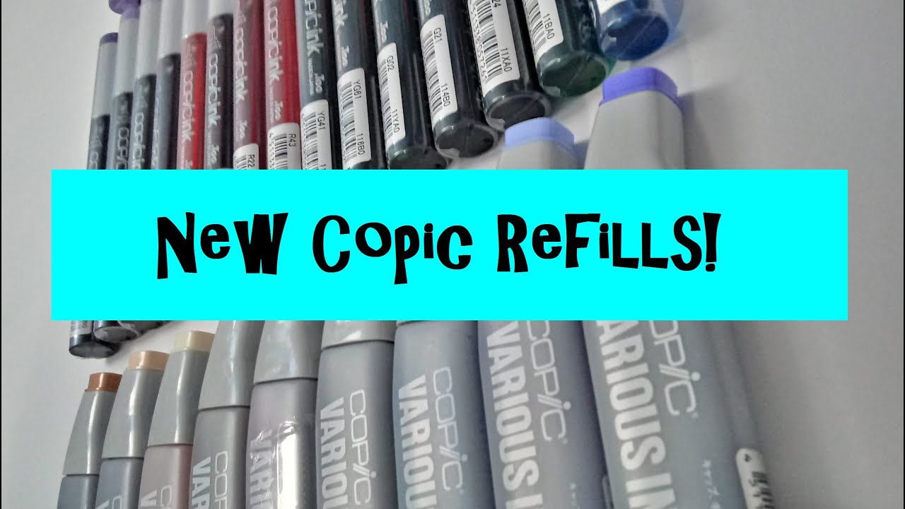 Checking out redesigned Copic Refills!