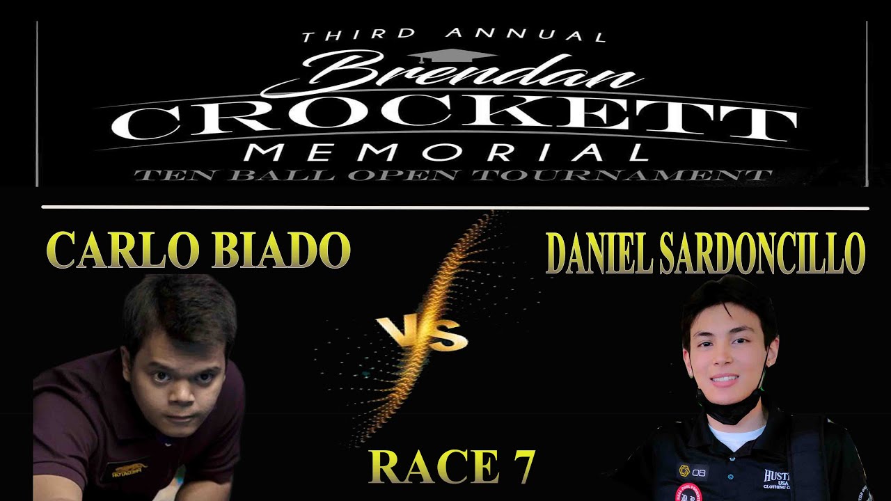 Carlo Biado VS Daniel Sardoncillo Ι Race 7 Ι Double elimination Ι Hardtimes Billiiard