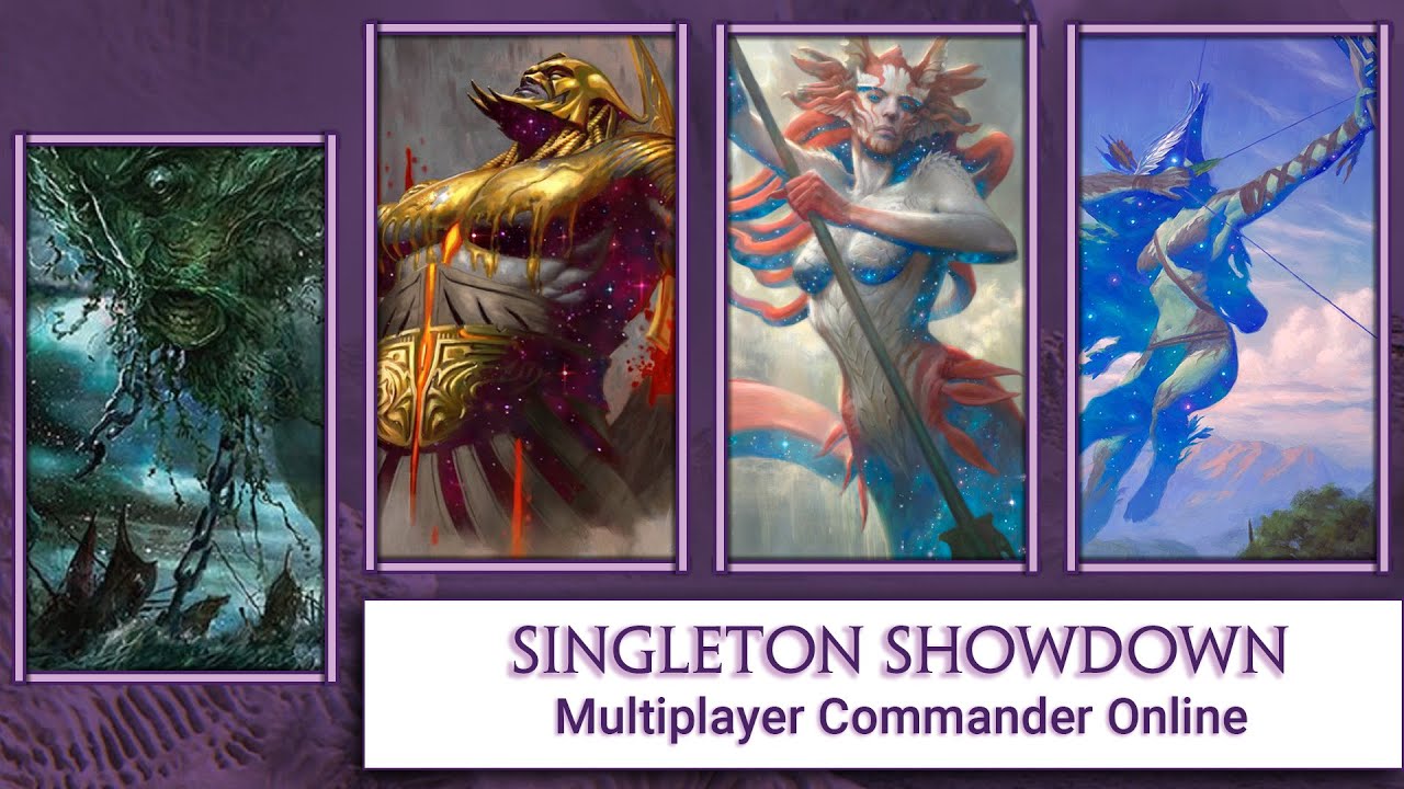 Commander Online - Singleton Showdown: S2 E20 Magic the Gathering / EDH Gameplay Theros Beyond