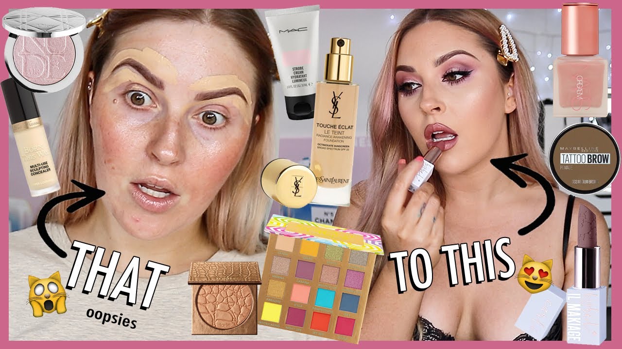 old school GRWM! 😆 makeup, outfit & hair! (this was a bit of a DISASTER lol)