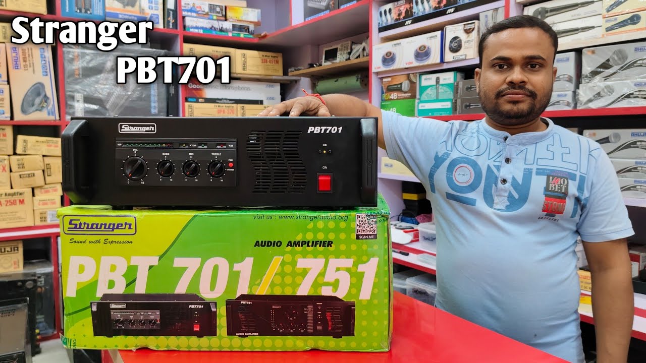 Stranger PBT 701 Unboxing And Full Details & Price | 700 watt amplifier Unboxing