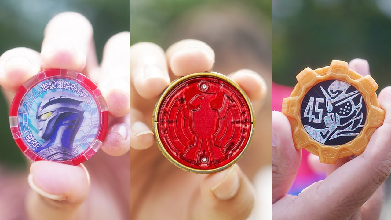 TRIO BROTHER MEDAL AND GEAR HENSHIN! ULTRAMAN Z ALPHAEDGE, KAMEN RIDER OOO, ZENKAIGER