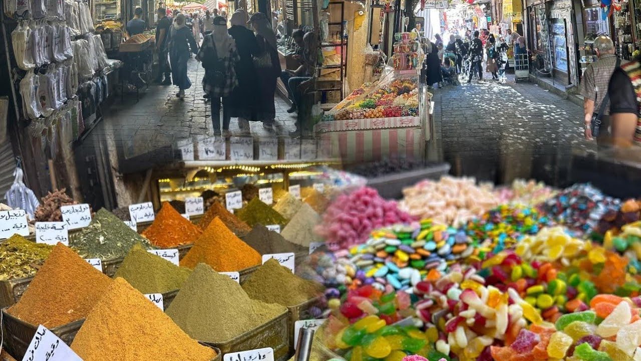 الفيديو قبل الأخير بسوريا الحبيبة . يلي مشتاق لسوق الحميدية والجامع الأموي يتابع الفيديو
