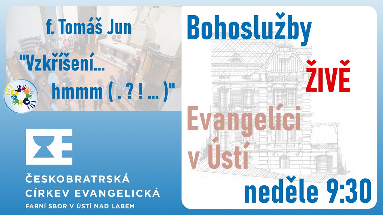 Bohoslužby se křty, 9.4.2023