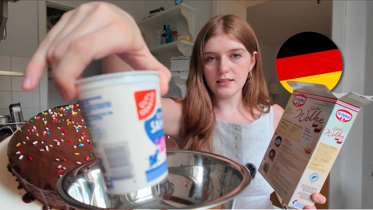 let’s bake a cake in german (cooking my way to C2) 🇩🇪