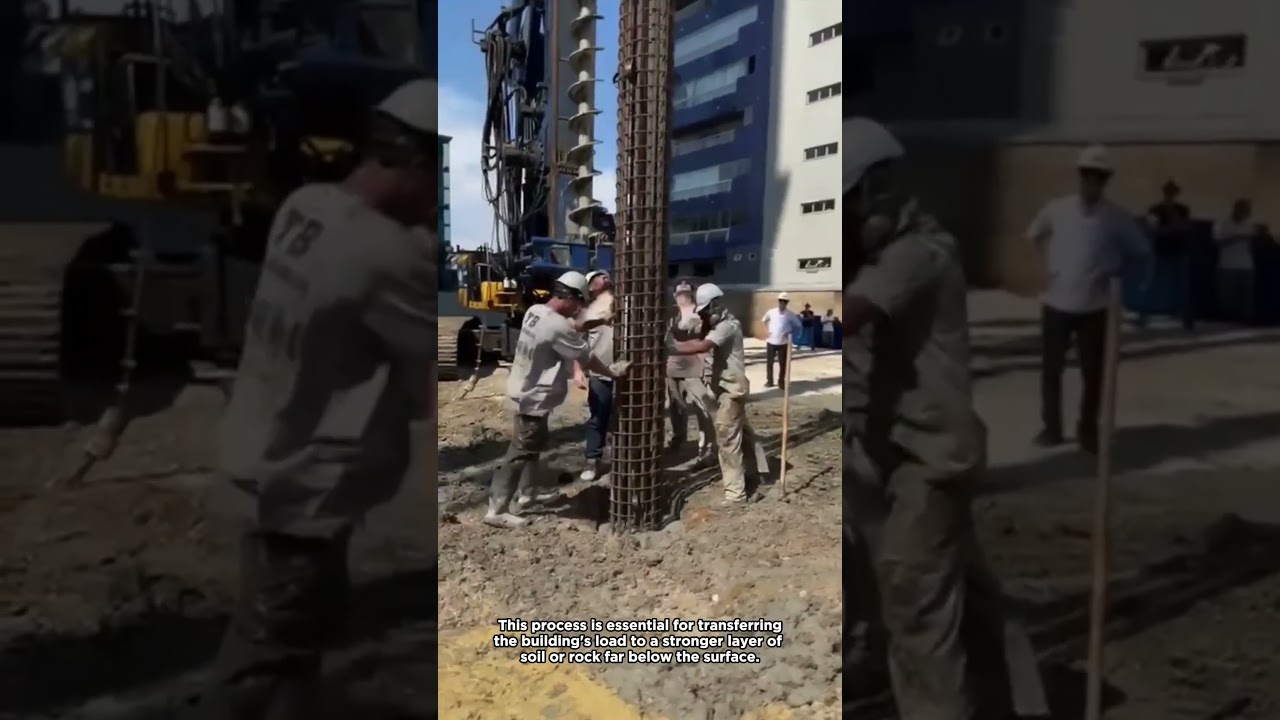 The Process of Installing a Bored Pile Foundation