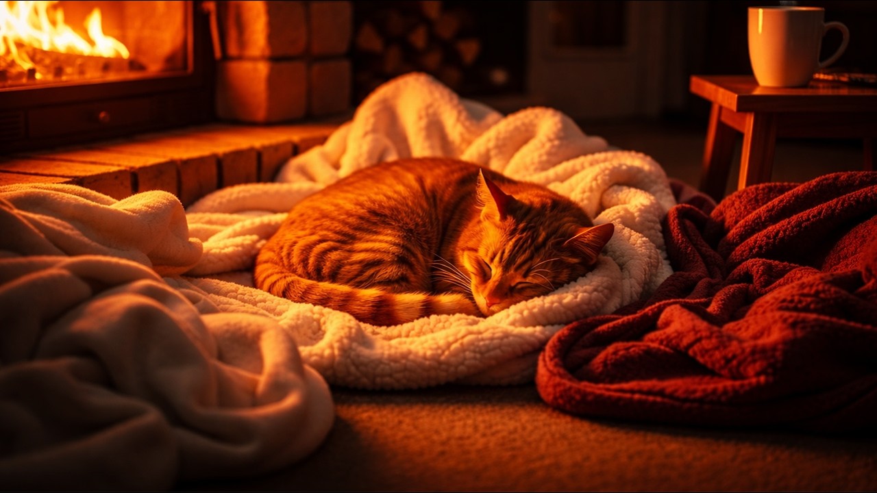 ANTI ANXIETY MUSIC FOR CATS 🐱 CALM SOUNDS TO HELP YOUR CAT RELAX, SLEEP FAST & FEEL SAFE