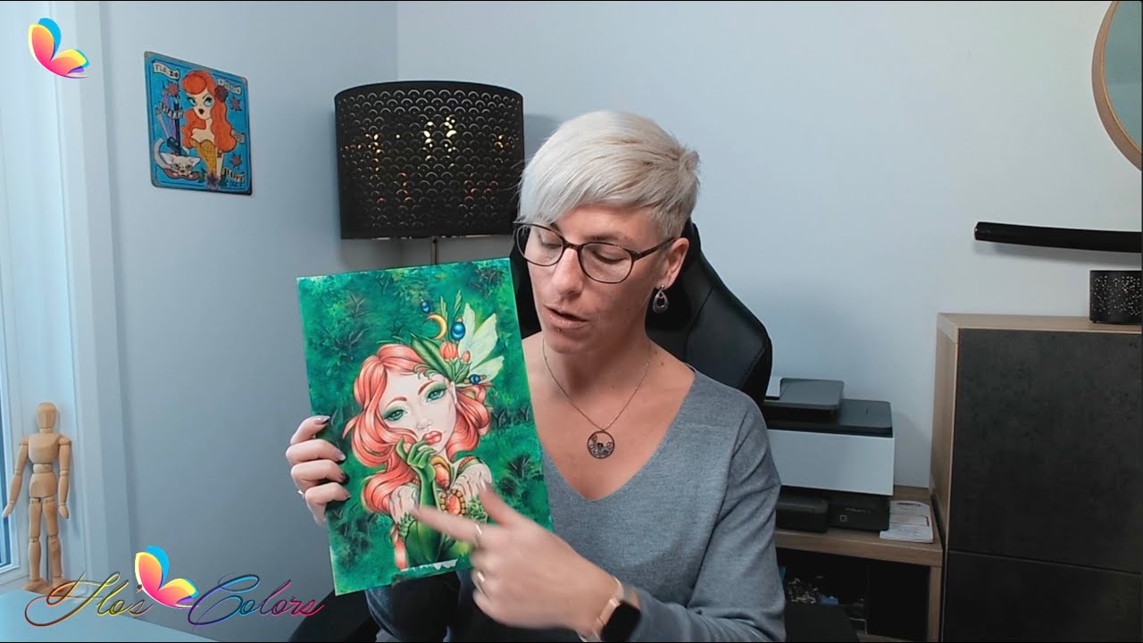 Poison Ivy personnage - Mystic Art Mirrors - Beautiful Creatures