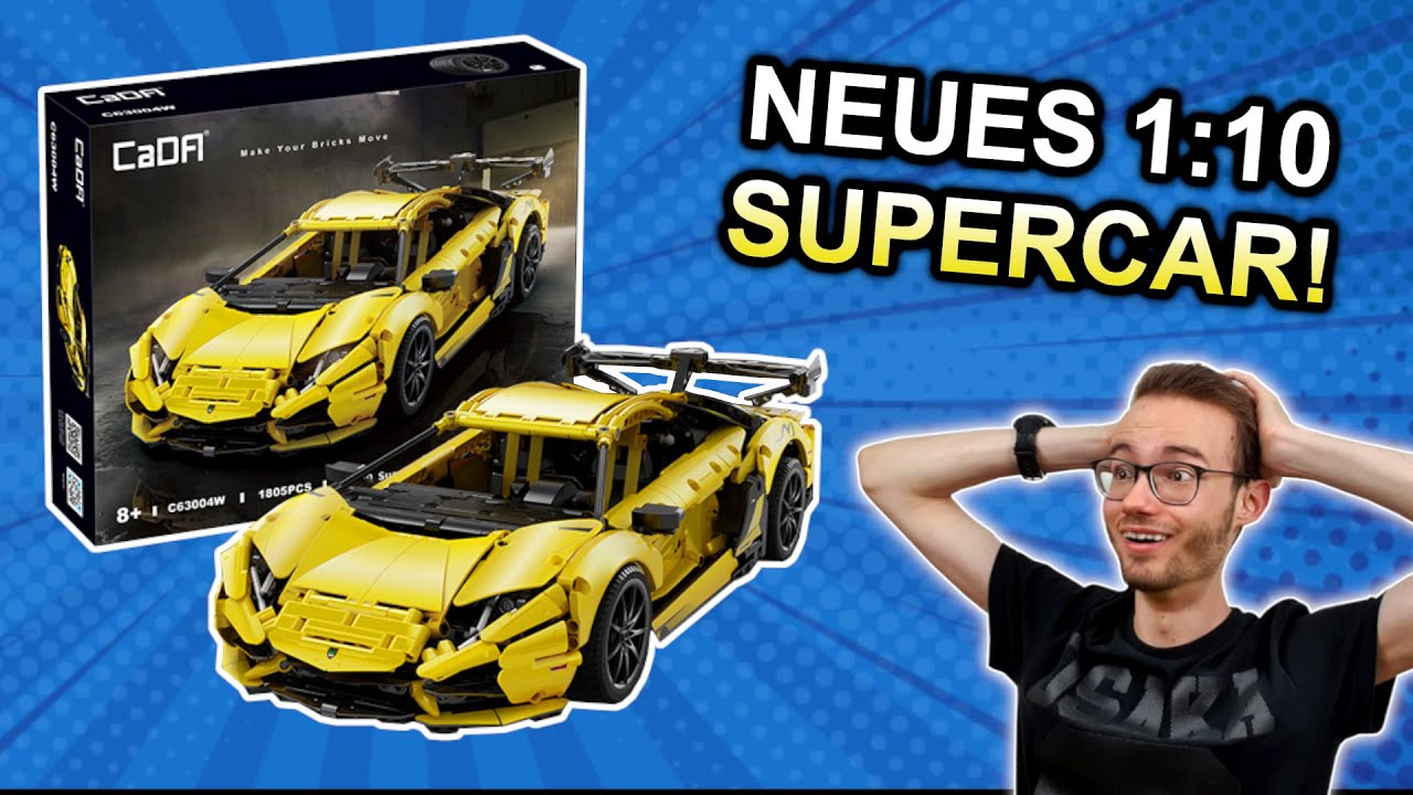 Neues TECHNIC-SUPERCAR vorgestellt! CADA&reg; C63004W LP700/