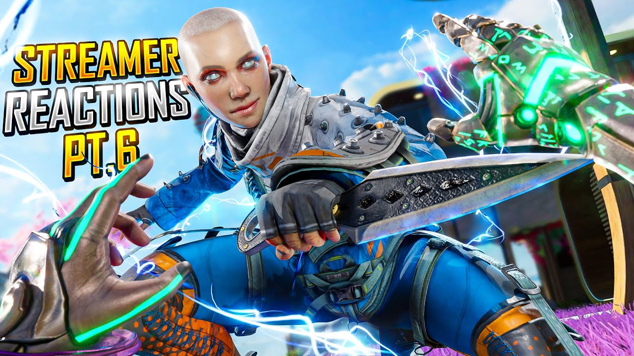 KILLING STREAMERS WITH INSANE MOVEMENT IN APEX LEGENDS #6 (FUNNY Reactions)