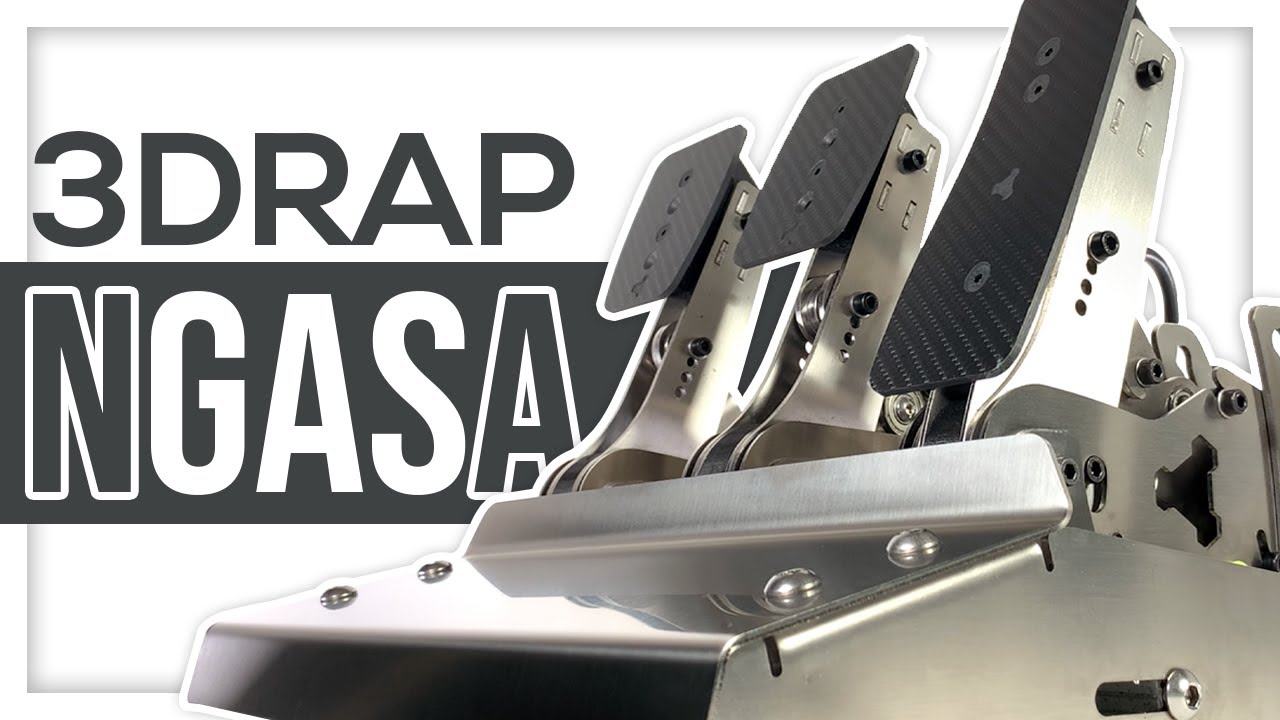 3DRap nGASa Loadcell Pedals Review