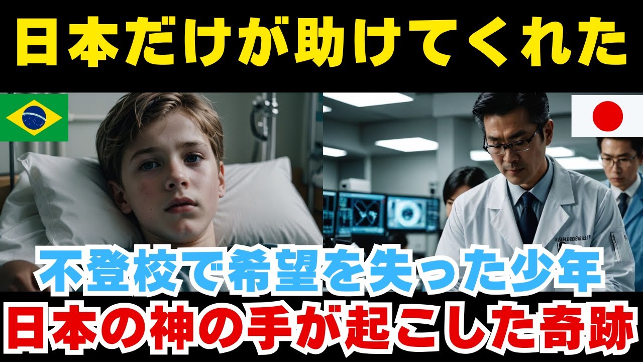 【海外の反応】余命6ヶ月、5人が手術不可能と断言した12歳少年、日本の神の手が救った14時間の奇跡に世界が涙【日本称賛】