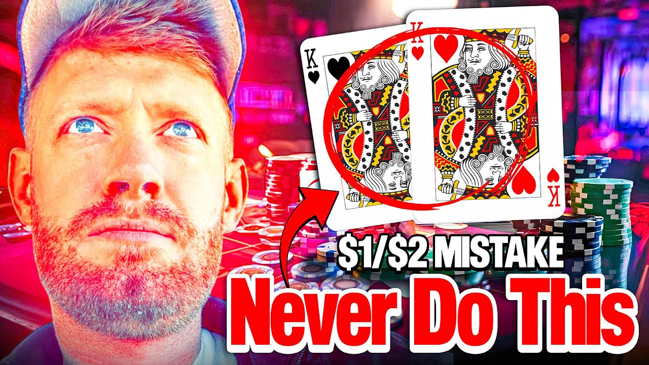 Игроки в покер с лимитами $1/$2… Не совершайте ЭТУ ЖЕСТОКУЮ ошибку 😳 | Видеоблог о покере #5