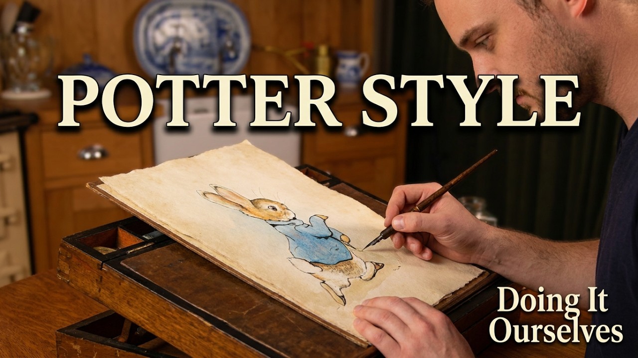 How to Paint Like Beatrix Potter