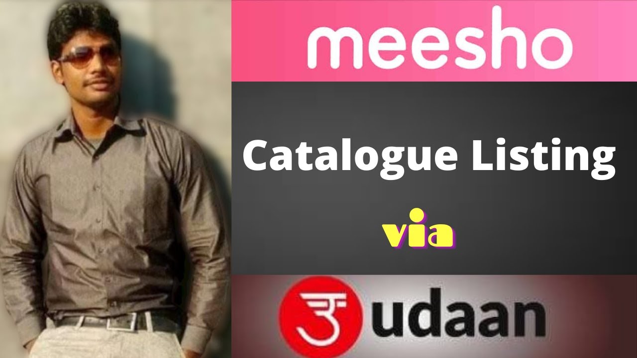 How To Upload Single Listing Catalogue in Meesho Via Udaan ? First Time In  TELUGU @rajmenswear