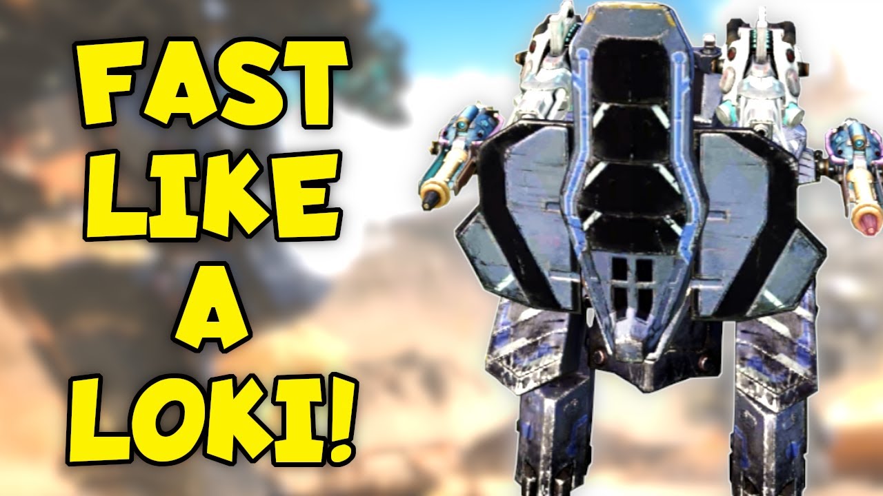 OMG! Crazy Buffed RHINO Fast Like A Loki | War Robots MAX Speed Mk2 Gameplay WR