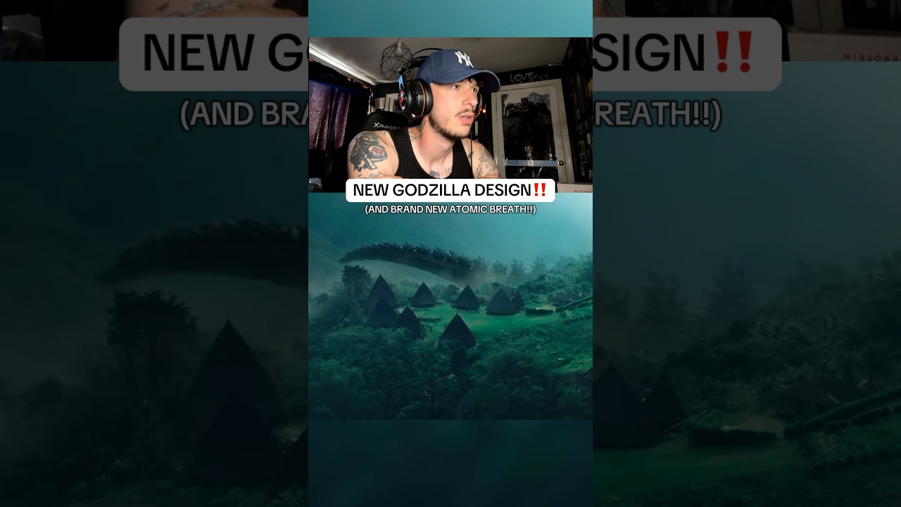 NEW GODZILLA DESIGN!! (NEW ATOMIC BREATH!!) 