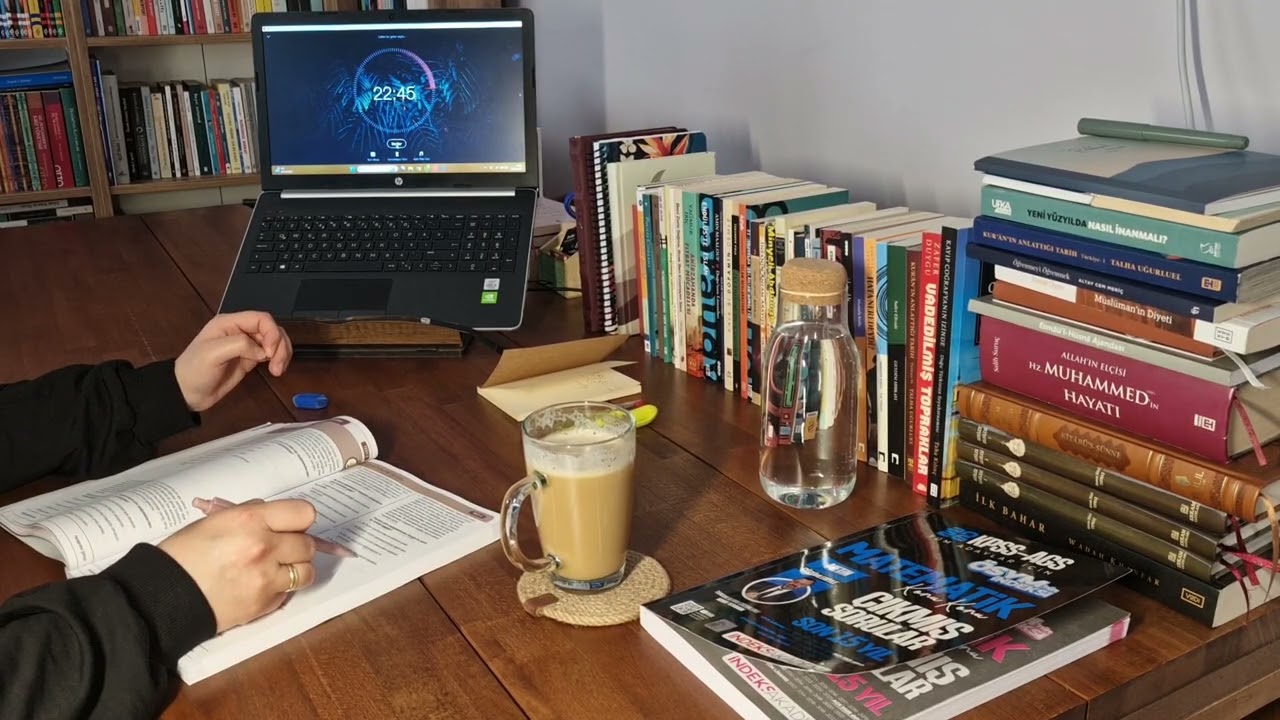 Benimle 30 dakika ders çalış/ Study with me for 30 minutes/ Pomodoro technique #study #motivation 