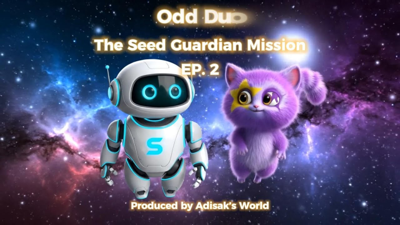 คู่หูต่างขั้ว ภารกิจพิทักษ์เมล็ดพันธุ์ Ep  2(ภารกิจซิ่งผ่าตลาดมืด)(3D Animation)