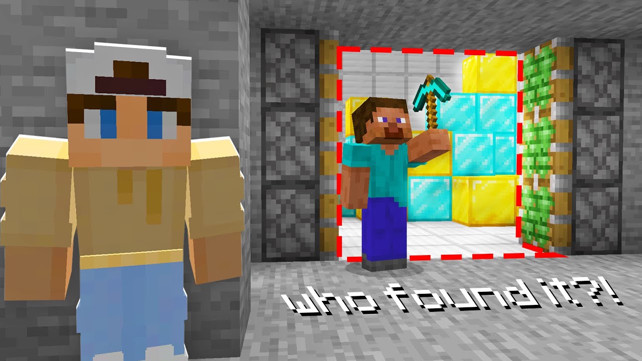 Who BROKE Into my Secret Base on Camp Minecraft?!