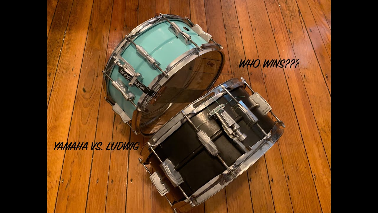 Snare Comparison #2: Ludwig Supraphonic vs Yamaha Stage Custom