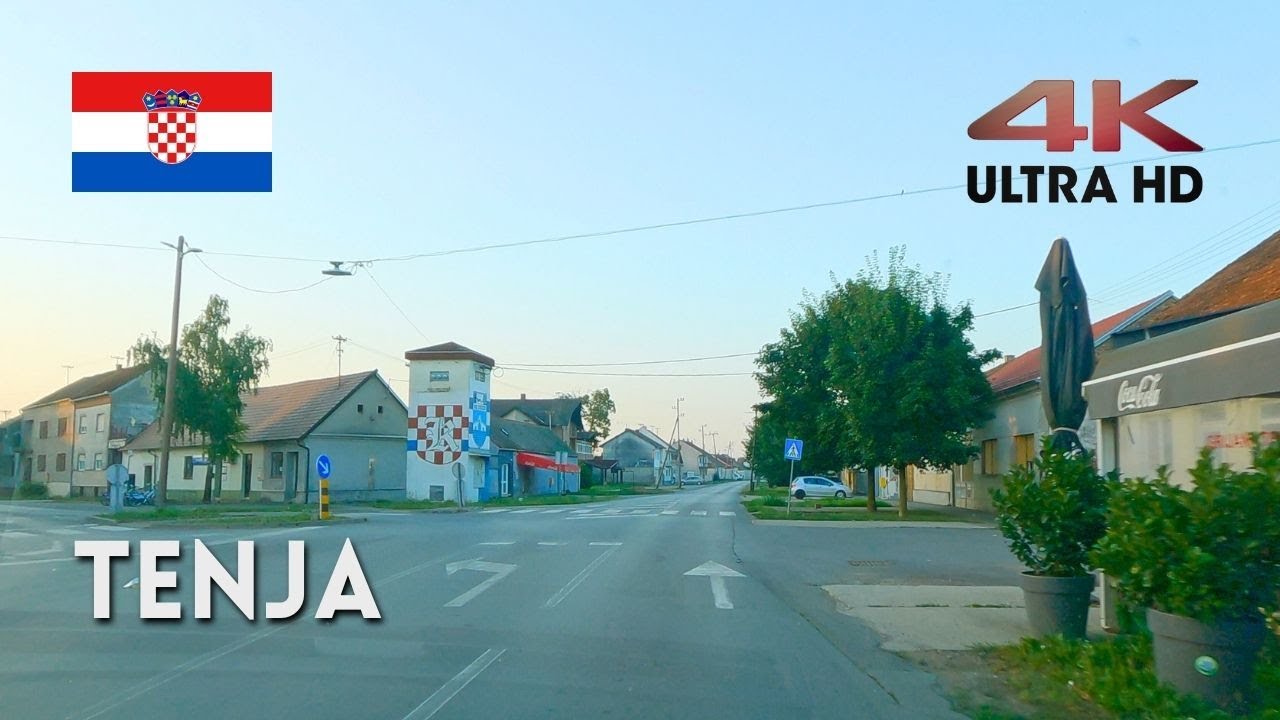 Тенья в 4K | Прогулка по Славонии, Хорватия (29 июня 2024)