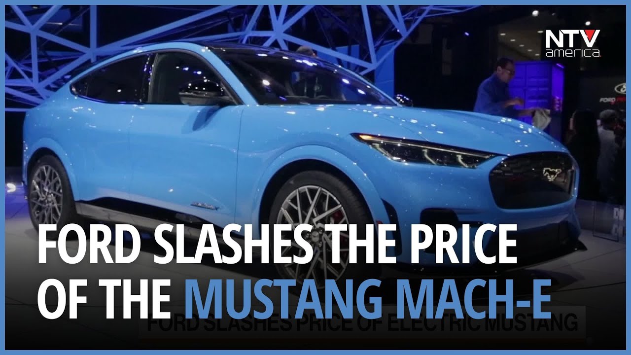 Ford slashes the price of Mustang Mach-E