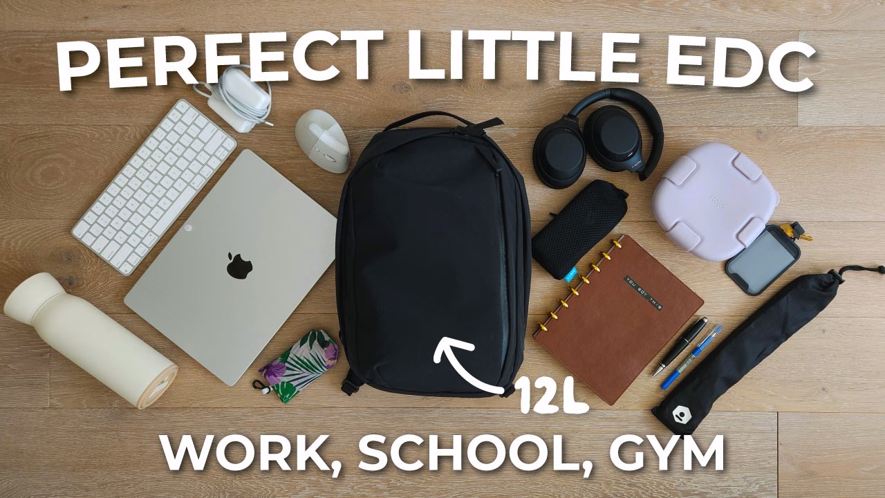 BEST small EDC backpack: Alpaka Metro 12L & ULTIMATE modular HUB system