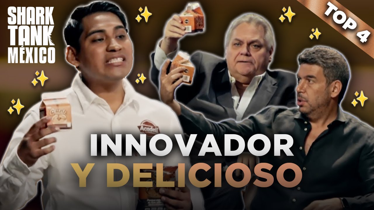 ¡Un top 4 de bebidas deliciosas! 🧃🤤🍹 I Lo mejor de Shark Tank México