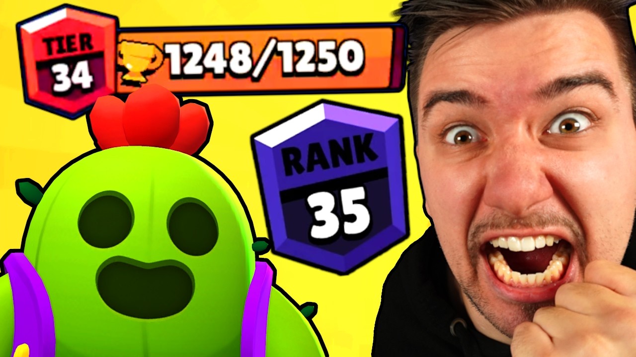PUSH RANK 35 LEGENDARY SPIKE! 🔥 | Brawl Stars