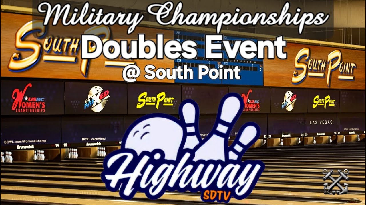 Military Doubles Event | Aug 15 2025 | South Point | Las Vegas, Nv #highwaysdtv #bowlingforPops #pop