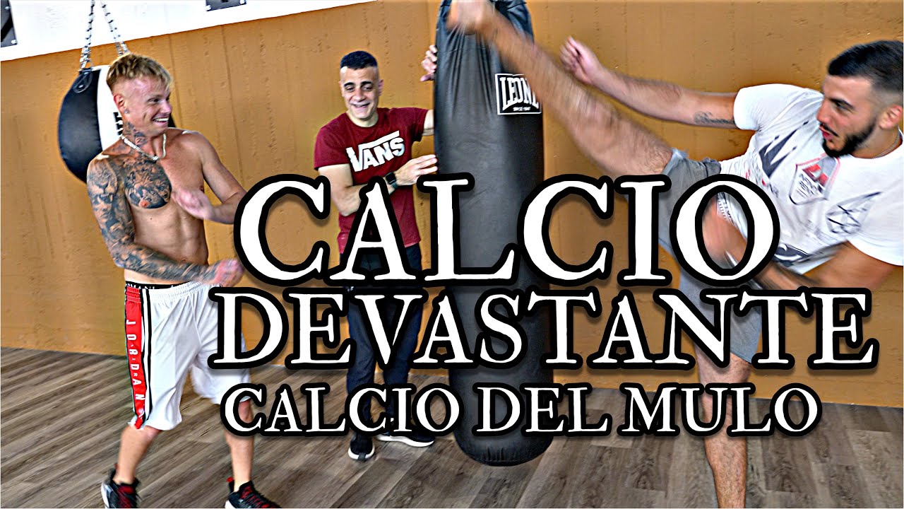 Calcio al fegato devastante il calcio del Mulo