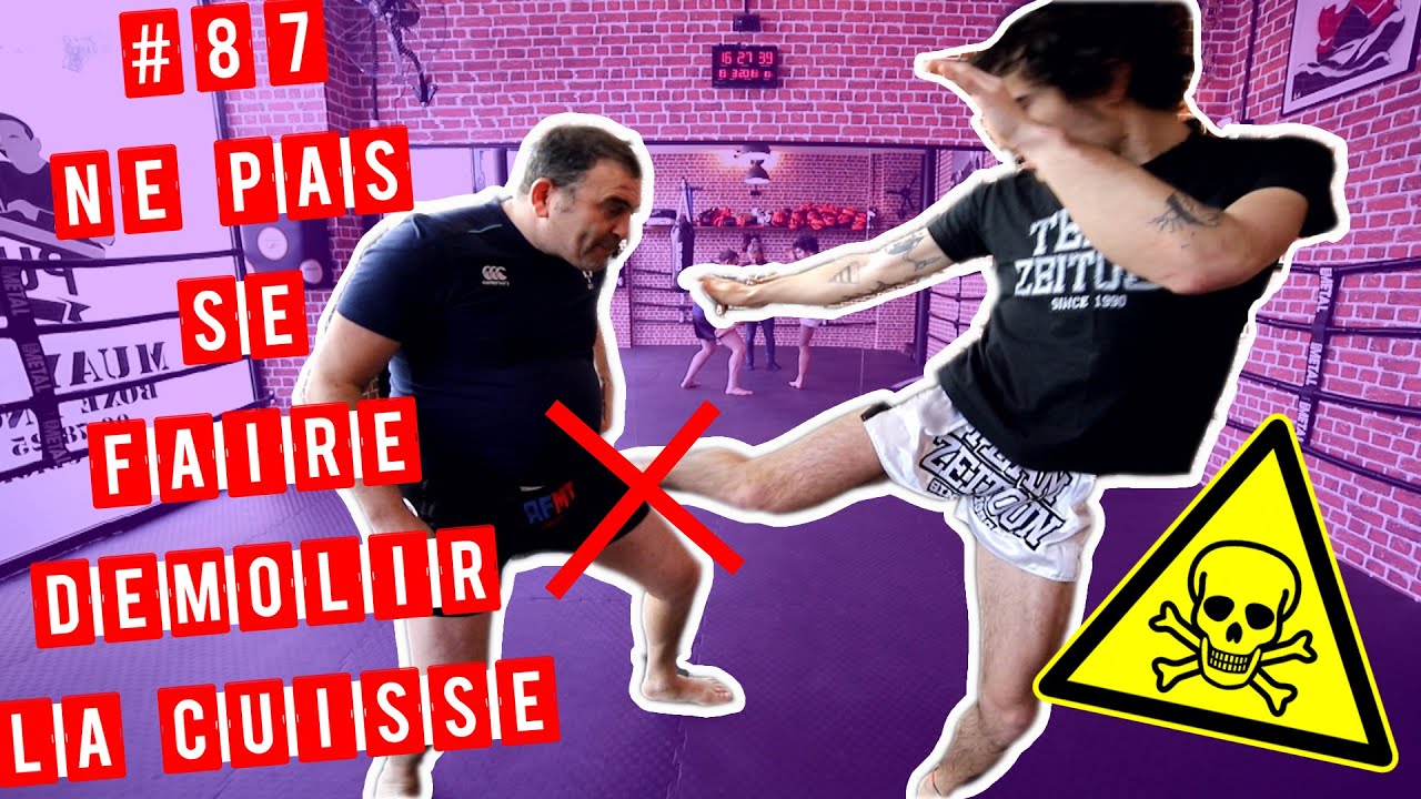 #87 COMMENT ESQUIVER les LOW KICKS by ANDRÉ ZEITOUN