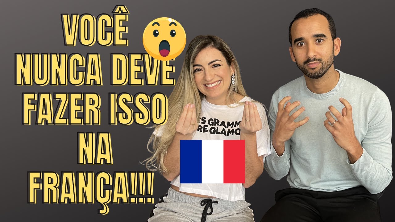 10 GESTOS QUE OS FRANCESES FAZEM - E QUE VOCÊ DEVE CONHECER ANTES DE VIR À FRANÇA 🇫🇷